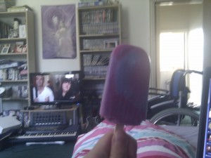 Ice lolly and Glee
